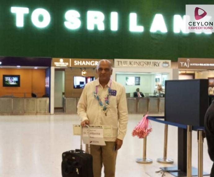 dr-sambasiva-rao-colombo-airport-welcome-ceylon-expeditions-travels